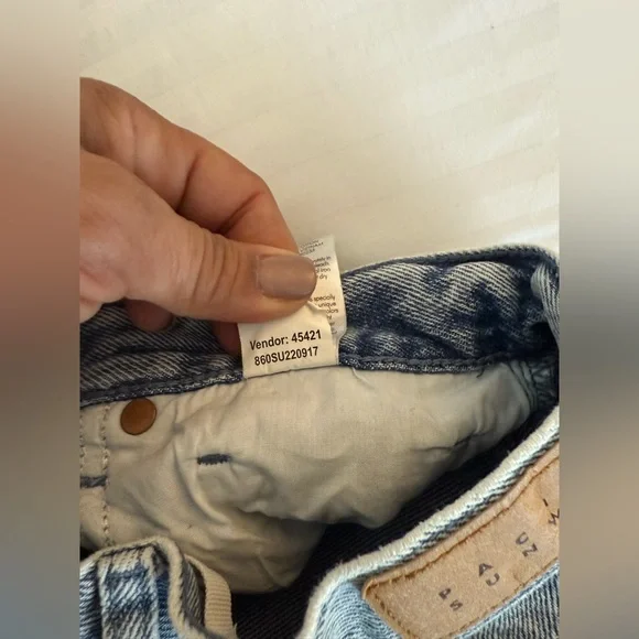 PacSun High Waist Straight Dad Jean Size 28 - Picture 6 of 10